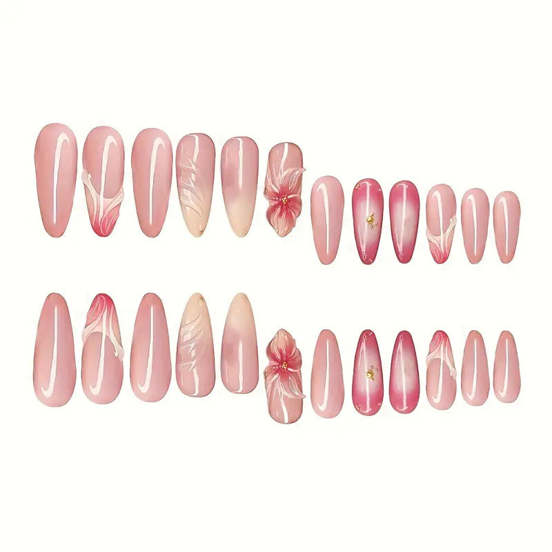 Florale Nail Art Verbesserungen Brehn