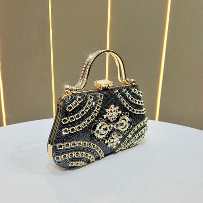 Verschnörkelte Handtasche für den Abend