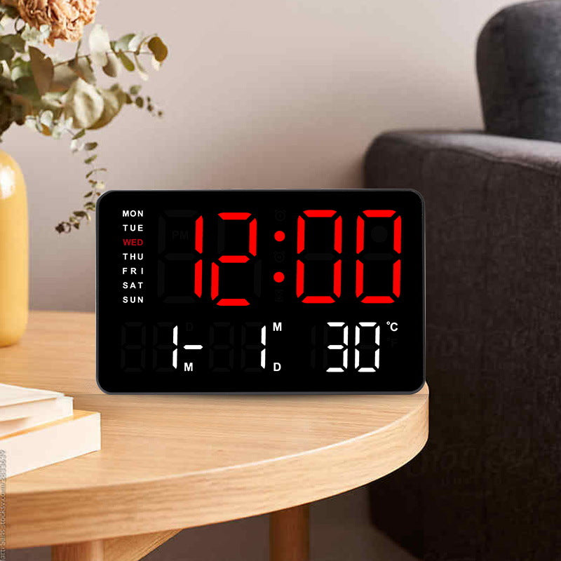 Digitaler Funktionswecker mit großem LED-Display Brehn