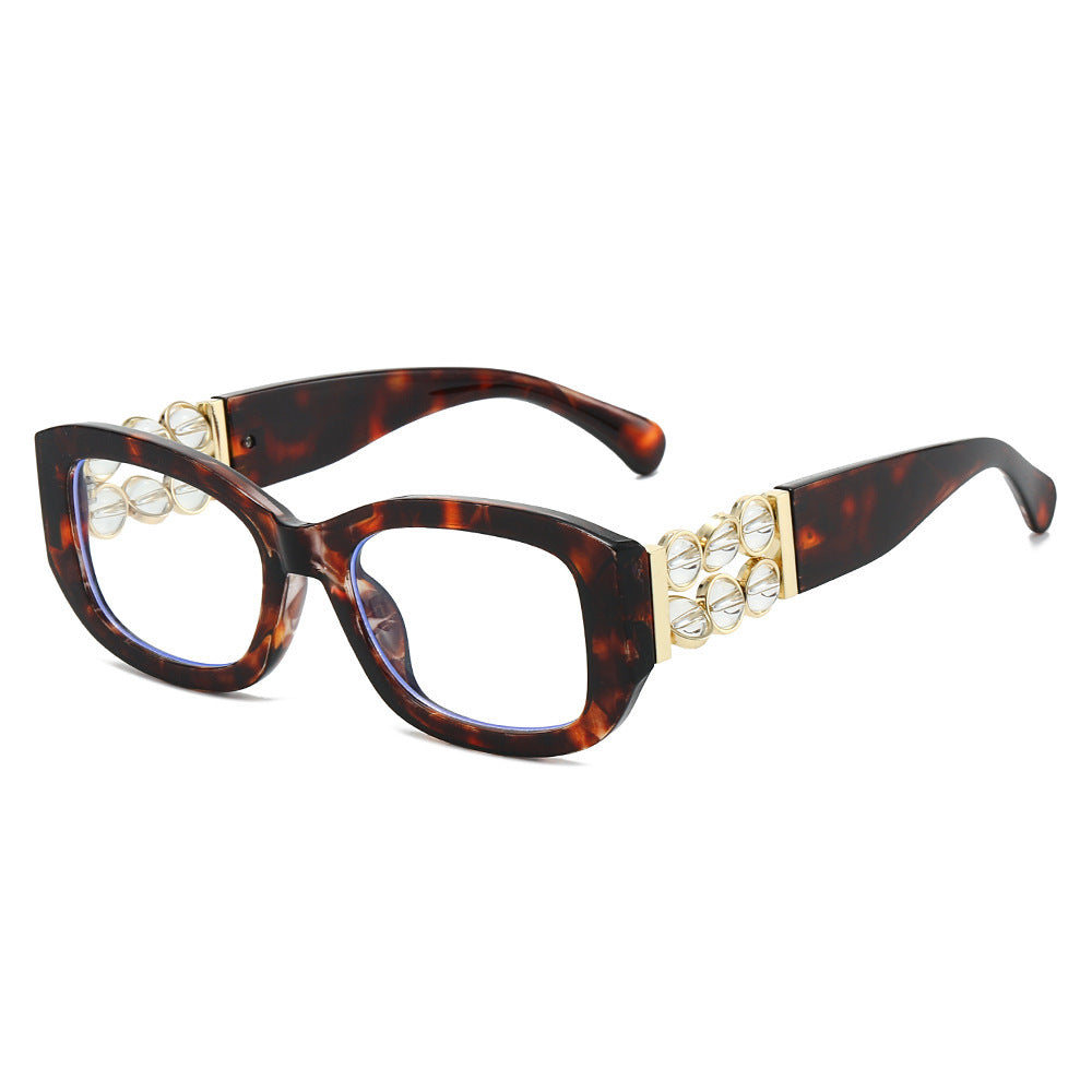 Dekorative Quadratische Rahmenbrille Brehn