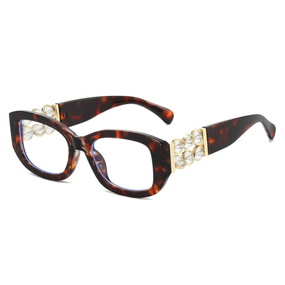 Dekorative Quadratische Rahmenbrille Brehn