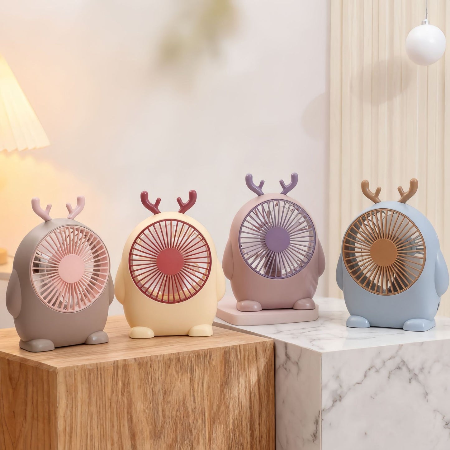 Damen Handventilator mit niedlichem Tierdesign Brehn