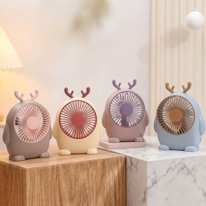 Damen Handventilator mit niedlichem Tierdesign Brehn