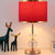Skulpturale Kristall Akzentlampe