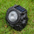 Solarbetriebene LED-Faux-Rock-Gartenstrahler mit integriertem Solarpanel und wetterfestem strukturiertem Har Gehäuse Brehn