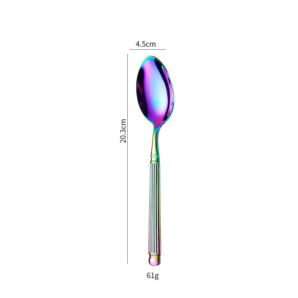 Eleganter Dessertlöffel mit Exklusivem Oberflächendesign Brehn