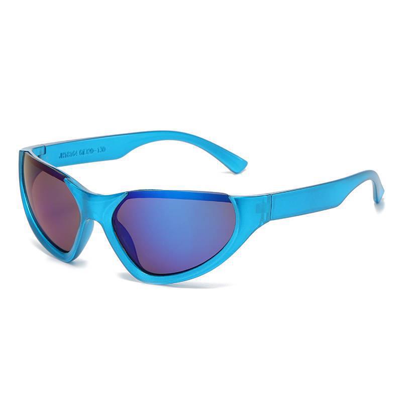 Damen Sportliche Fahrradsonnenbrille mit Windschnittigem Design Brehn