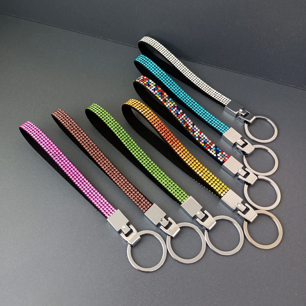 Eleganter Strass-Schlüsselanhänger Strap Brehn