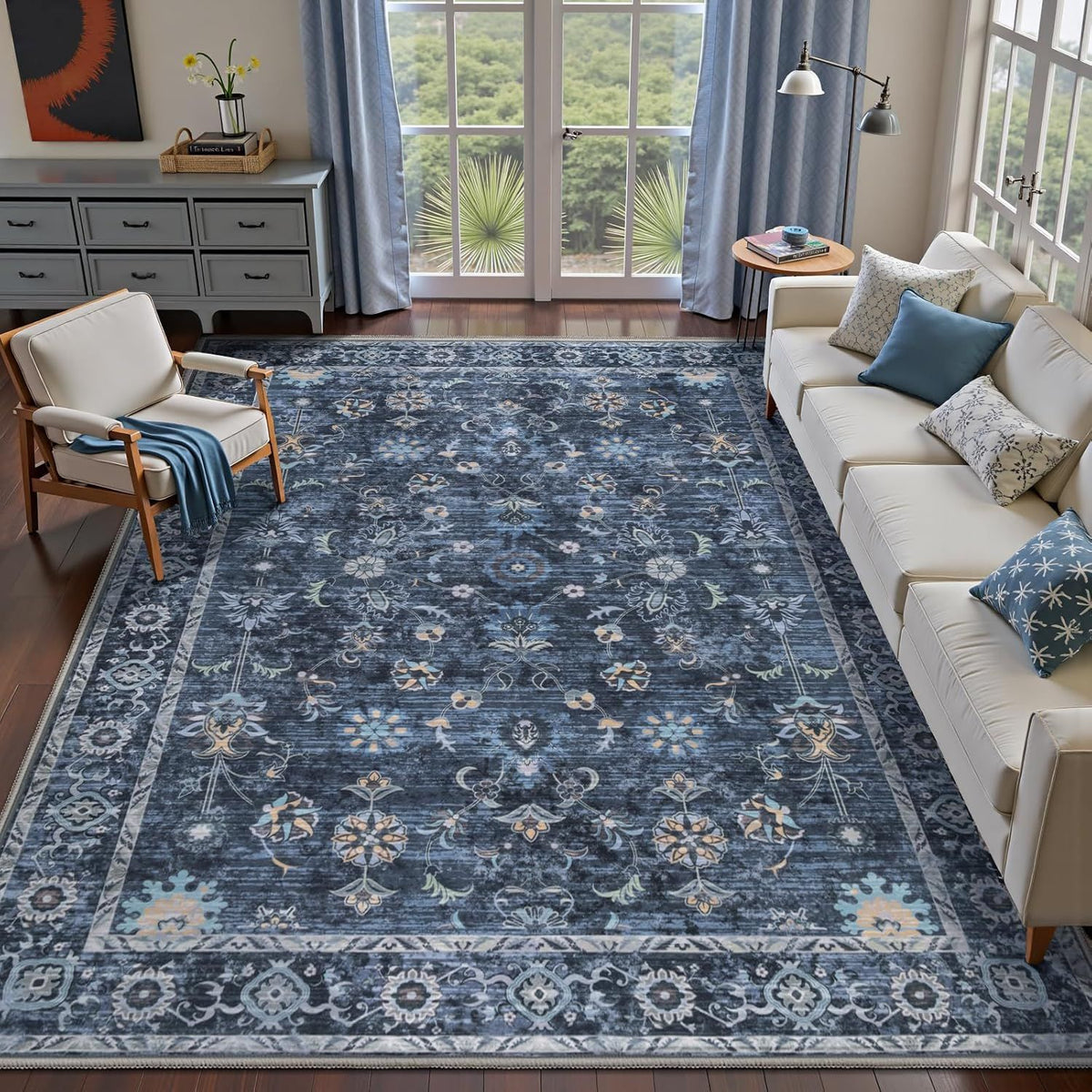 Bohemian-inspirierter Teppich
