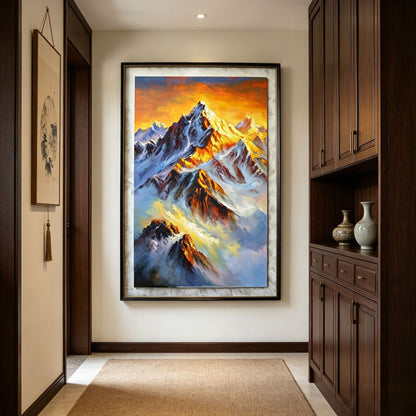 Berglandschaft Leinwandkunst für Wohnräume