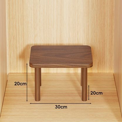 Verstellbarer Mehrhöhe Holz Monitorständer und Desktop Regal