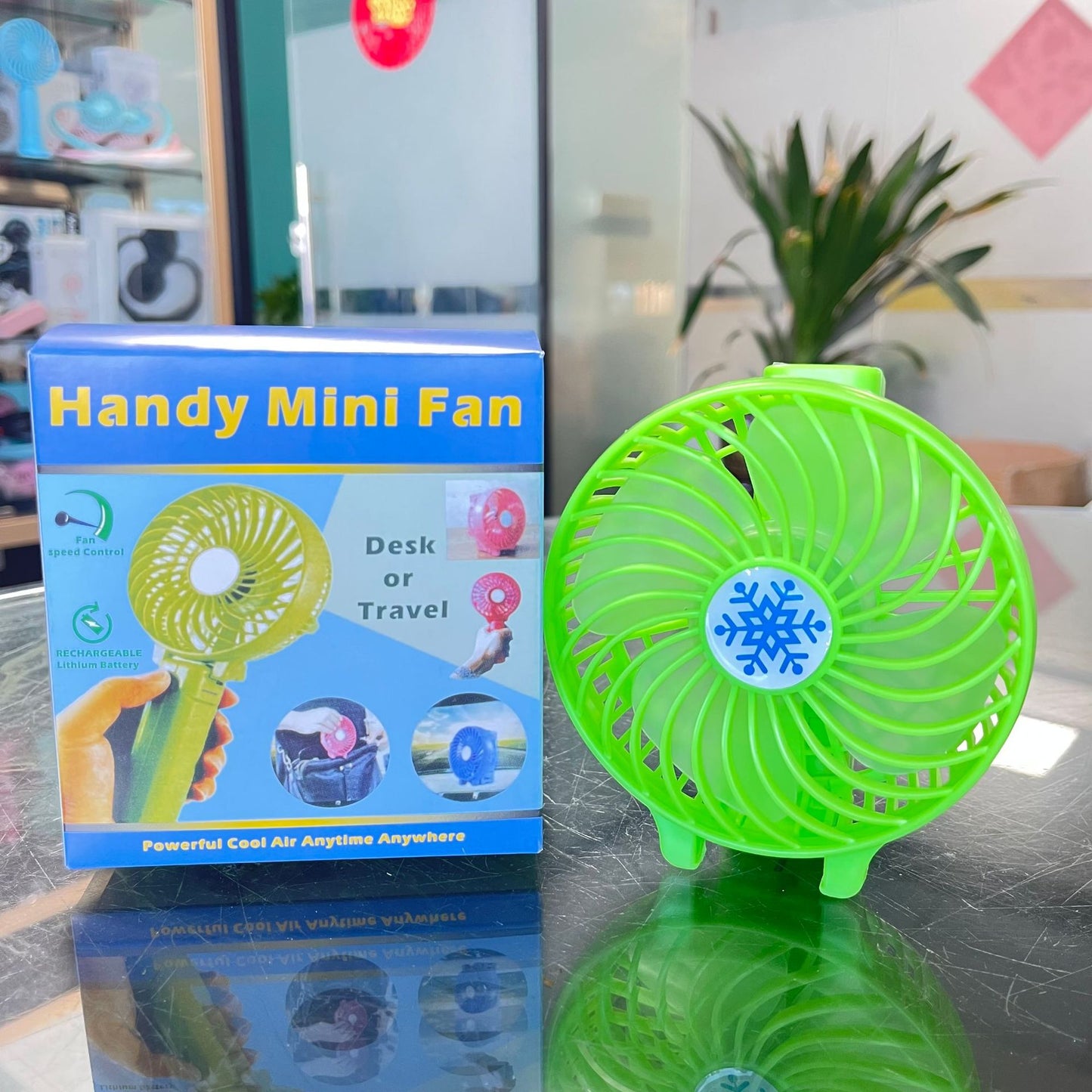 Unisex Kompakter Reise Mini Ventilator Brehn