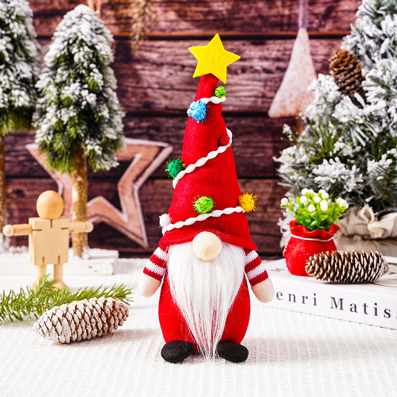 Dekorative Weihnachtsgnom Figur Brehn