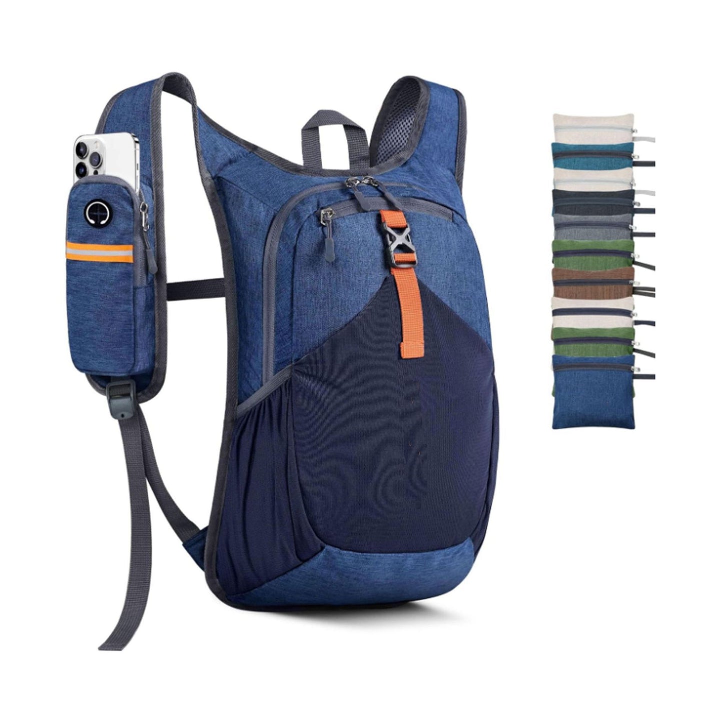 Vielseitiger Sport-Rucksack mit Getränkehalter und Sicherheitsfach Brehn