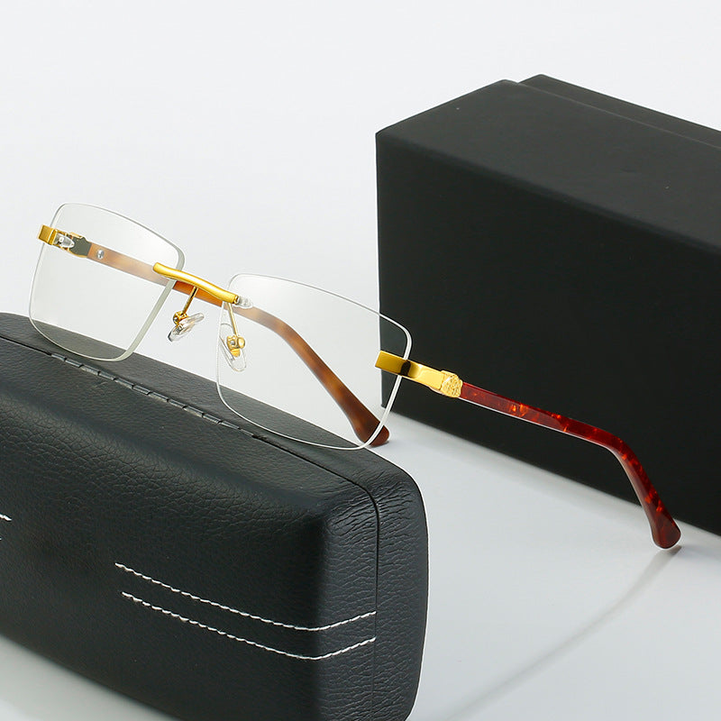 Damen modische rechteckige Korrektionsbrille Brehn