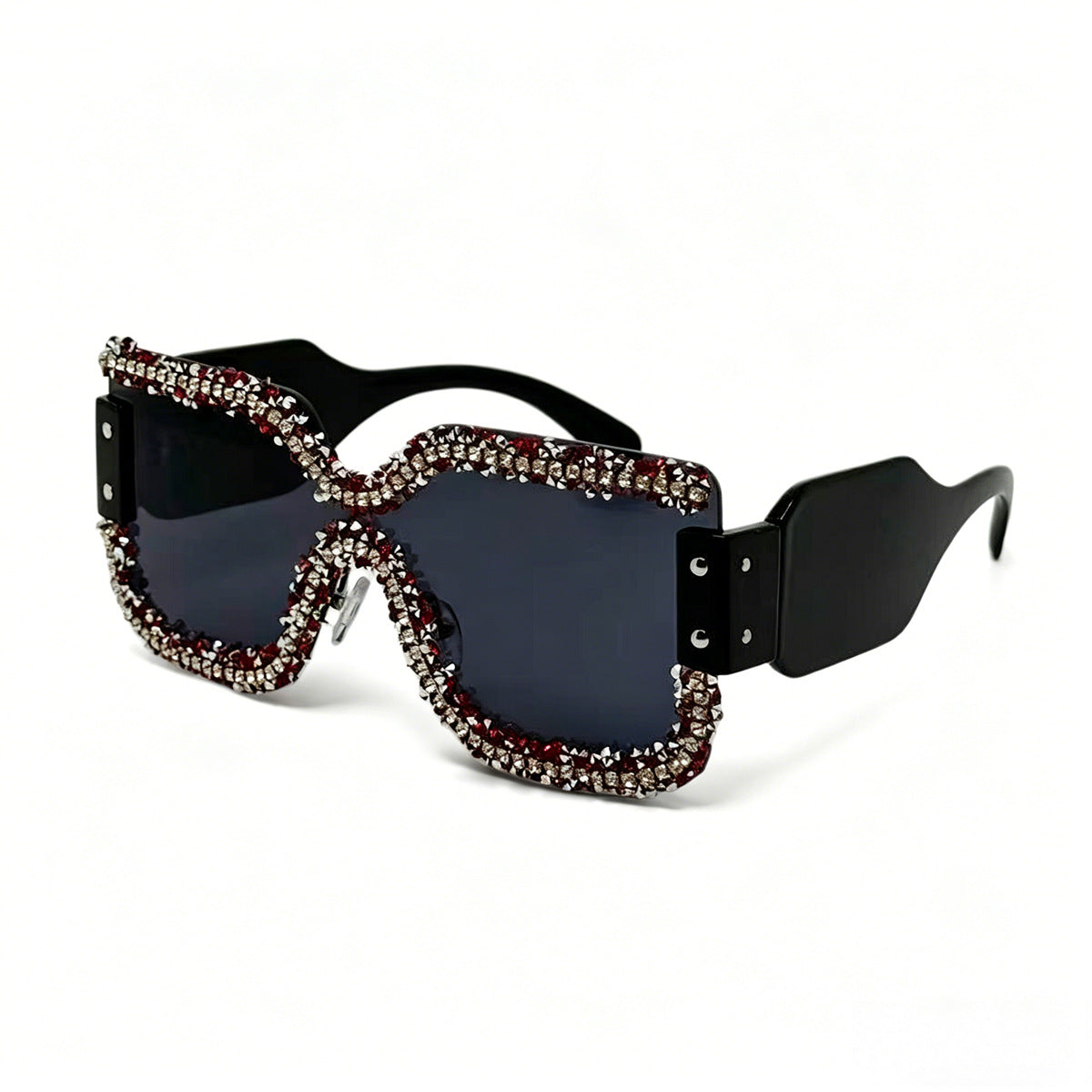 Damen modische Schutzbrille mit einzigartigem Kristallrahmen Brehn