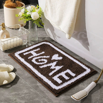 Home Dekorativer Badezimmerteppich Brehn