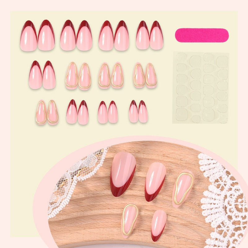 Kunstnagelset mit stilvollen Designs Brehn