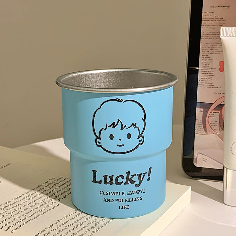 Keramiktasse mit Verspieltem Kindermotiv Brehn