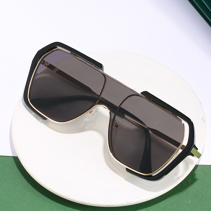 Statement Übergroße Winkelsonnenbrille Brehn