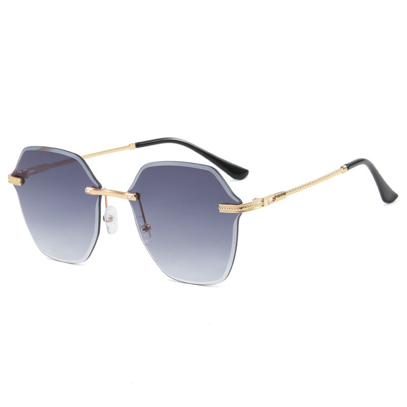 Damen modische Sonnenbrille im luxuriösen Achteckdesign Brehn