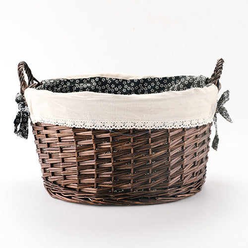 Dekorative Rattan Aufbewahrungsbox Brehn