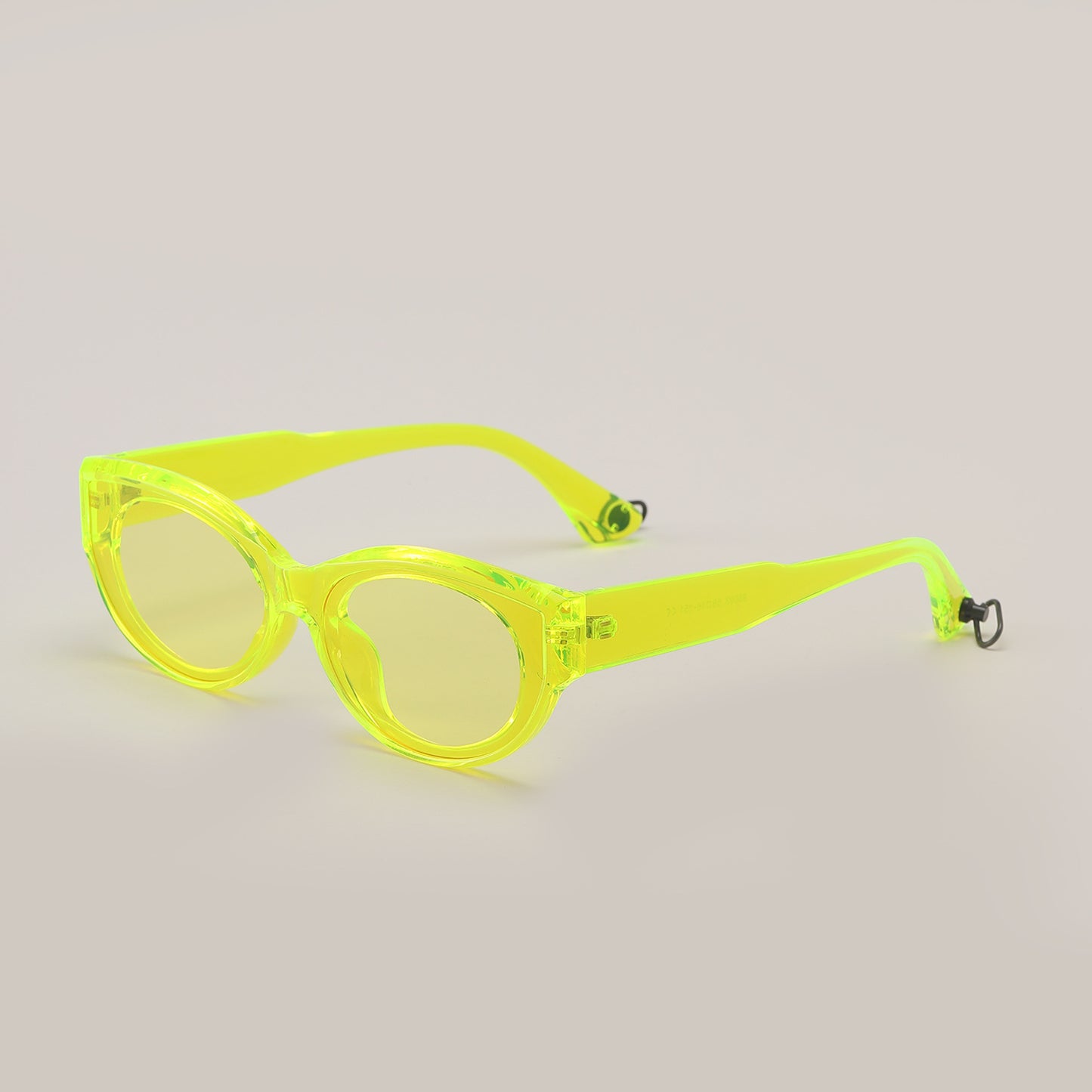 Damen modische Sonnenbrille mit transparentem Rahmen und UV-Schutz Brehn