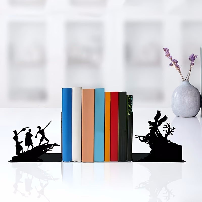 Künstlerische Buchstützen