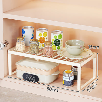 Belüfteter Metallgitter-Schrankregal-Organizer-Rack