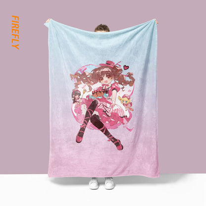 Plüsch-Anime-Charakterdecke