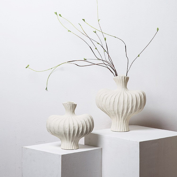 Stilvolle Keramikkunst Vase Brehn