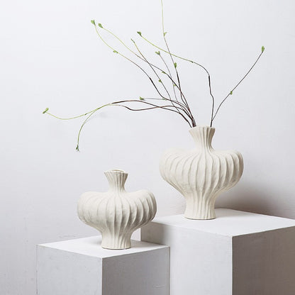 Stilvolle Keramikkunst Vase Brehn