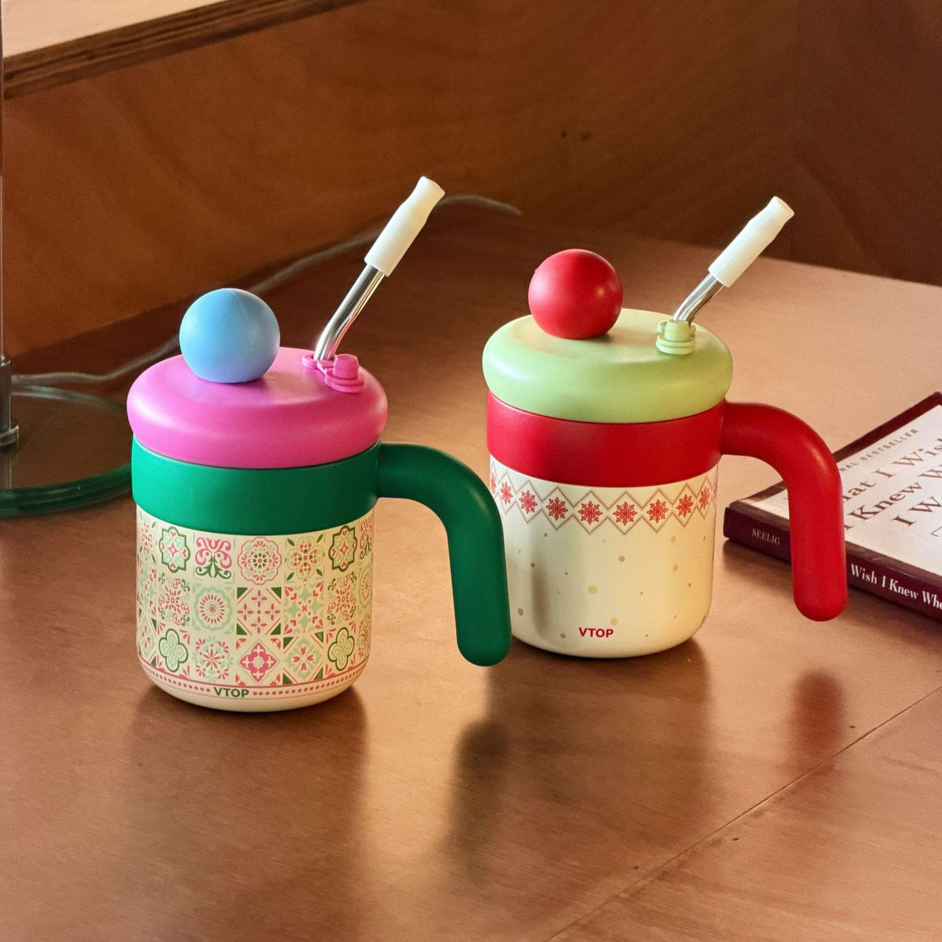 Damen verspielter Kaffeebecher Brehn