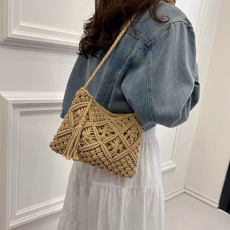 Macramé Umhängetasche Brehn