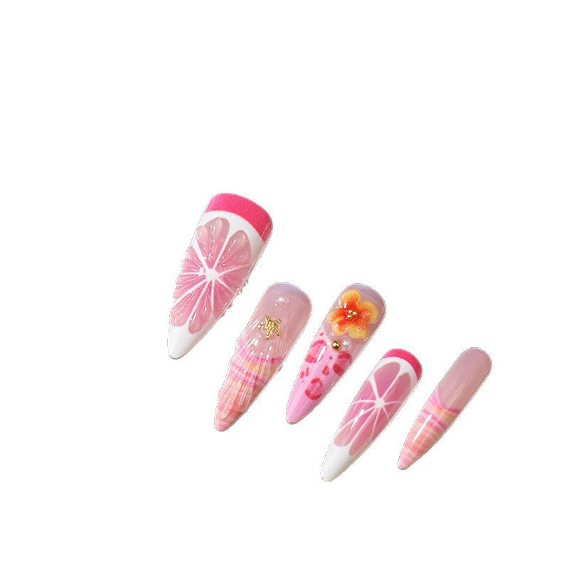 Künstlerisches dekoratives Nagelset Brehn
