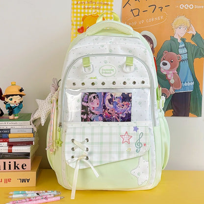 Stylische Grafikdesign-Schulrucksack Brehn
