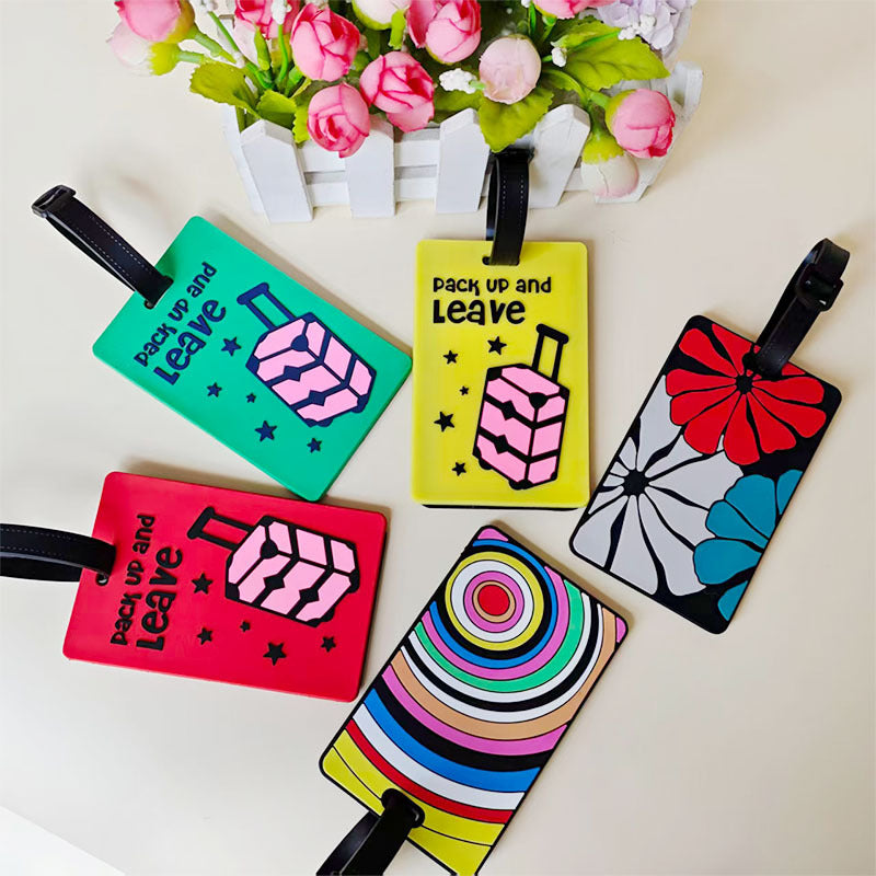 Unisex Gepäckanhänger im kreativen Regenbogen-Design Brehn