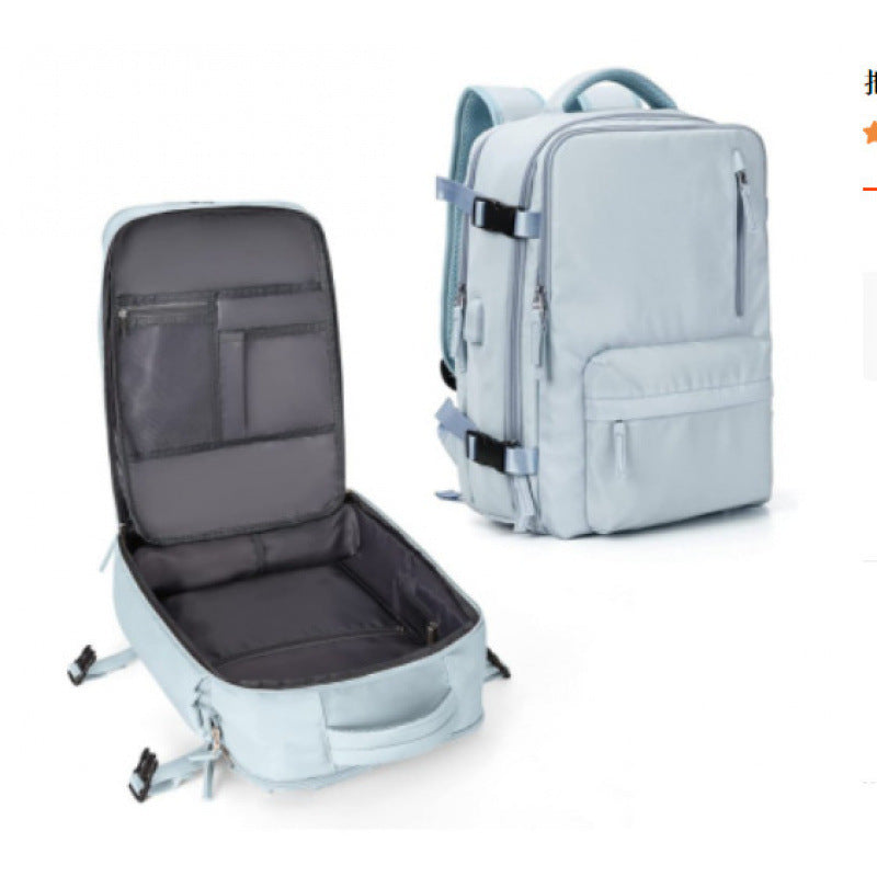 Multi-Fach Stilvoller Reise-Rucksack Brehn