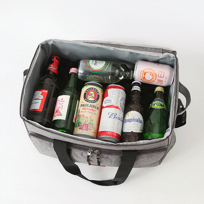 Damen Isolierte Kühltasche mit praktischen Fächern Brehn