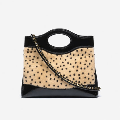 Tierdruck-Handtasche