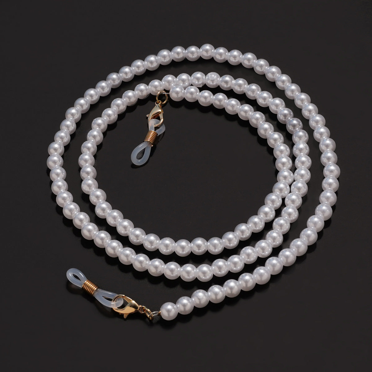 Elegante Perlen Brille Kette Brehn