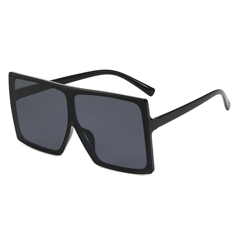 Damen Oversized Sonnenbrille im modischen geometrischen Design Brehn