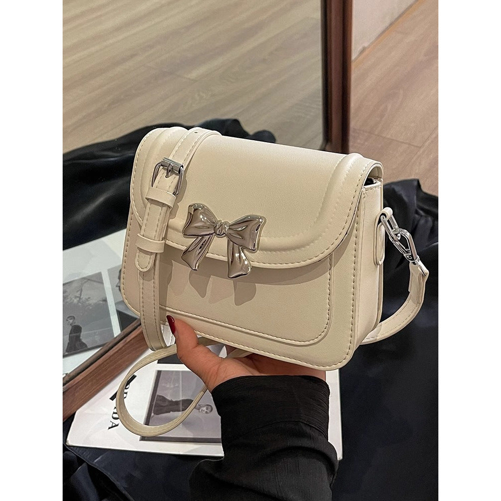 Elegante Schultertasche mit Schleifendetail Brehn