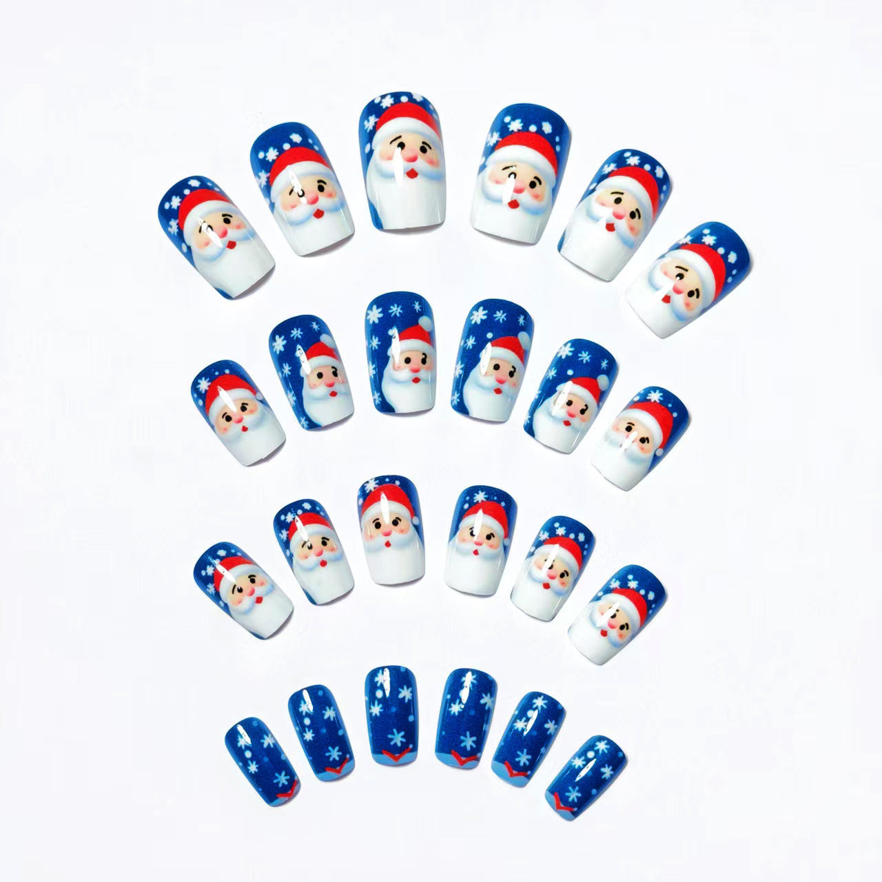 Kreative Weihnachtskunstnägel Brehn