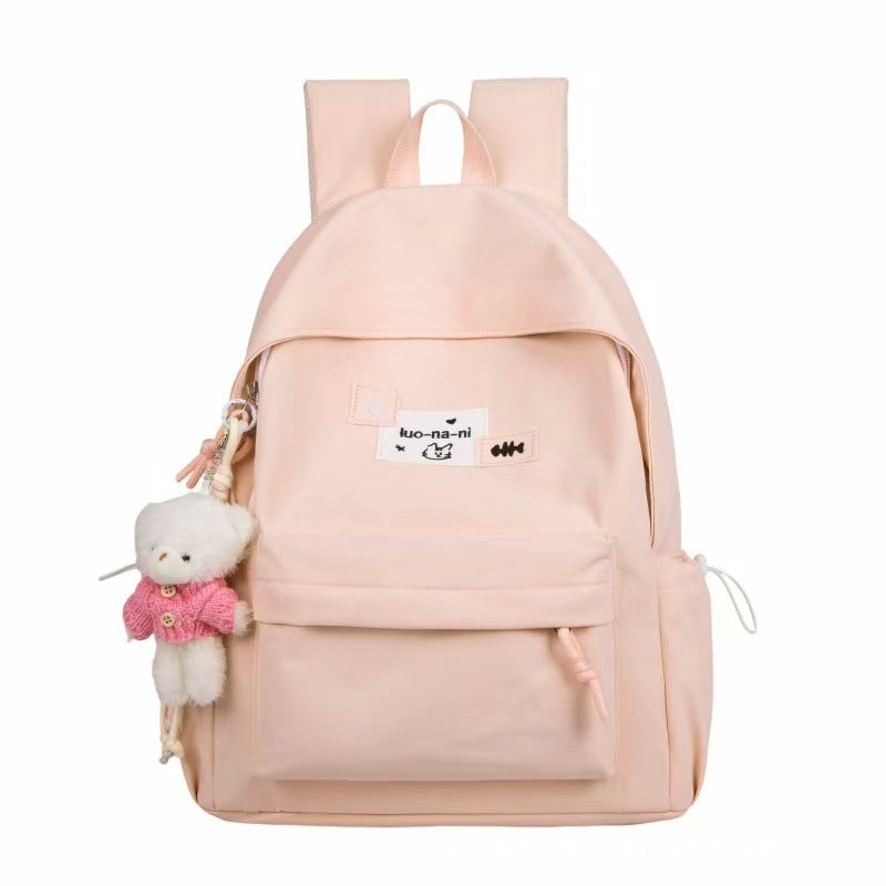 Casual Plüsch Charakter Rucksack Brehn