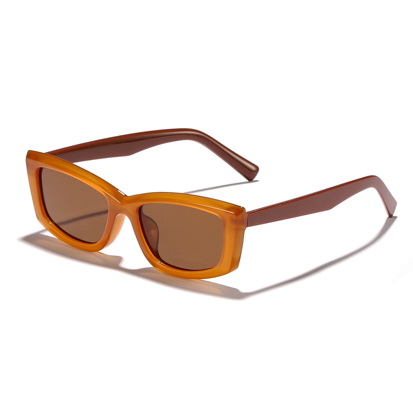 Damen modische UV-Schutz Sonnenbrille mit zeitgemäßem Rahmen Brehn