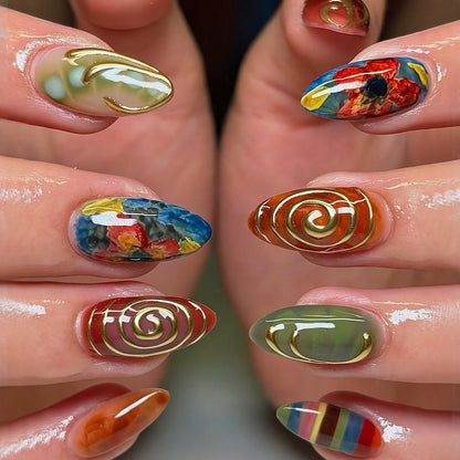 Künstlerische Acryl-Nagel-Verstärkungen Brehn 1789915888