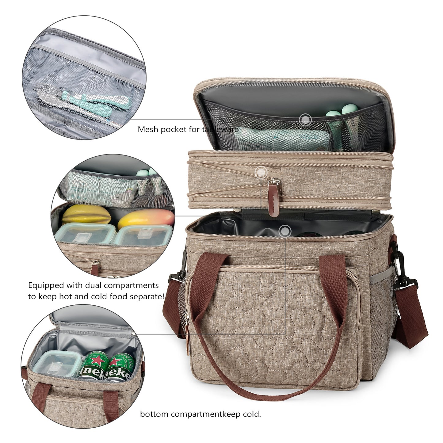 Stilvolle und Funktionale Kühl-Tasche Brehn