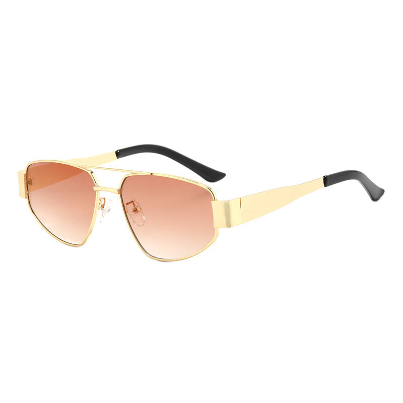 Herren Aviator-Style Metall Sonnenbrille Brehn