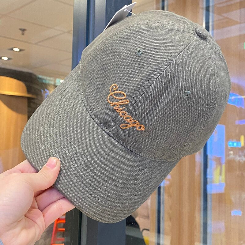 Herren Relaxed Fit Freizeit Marken Cap Brehn